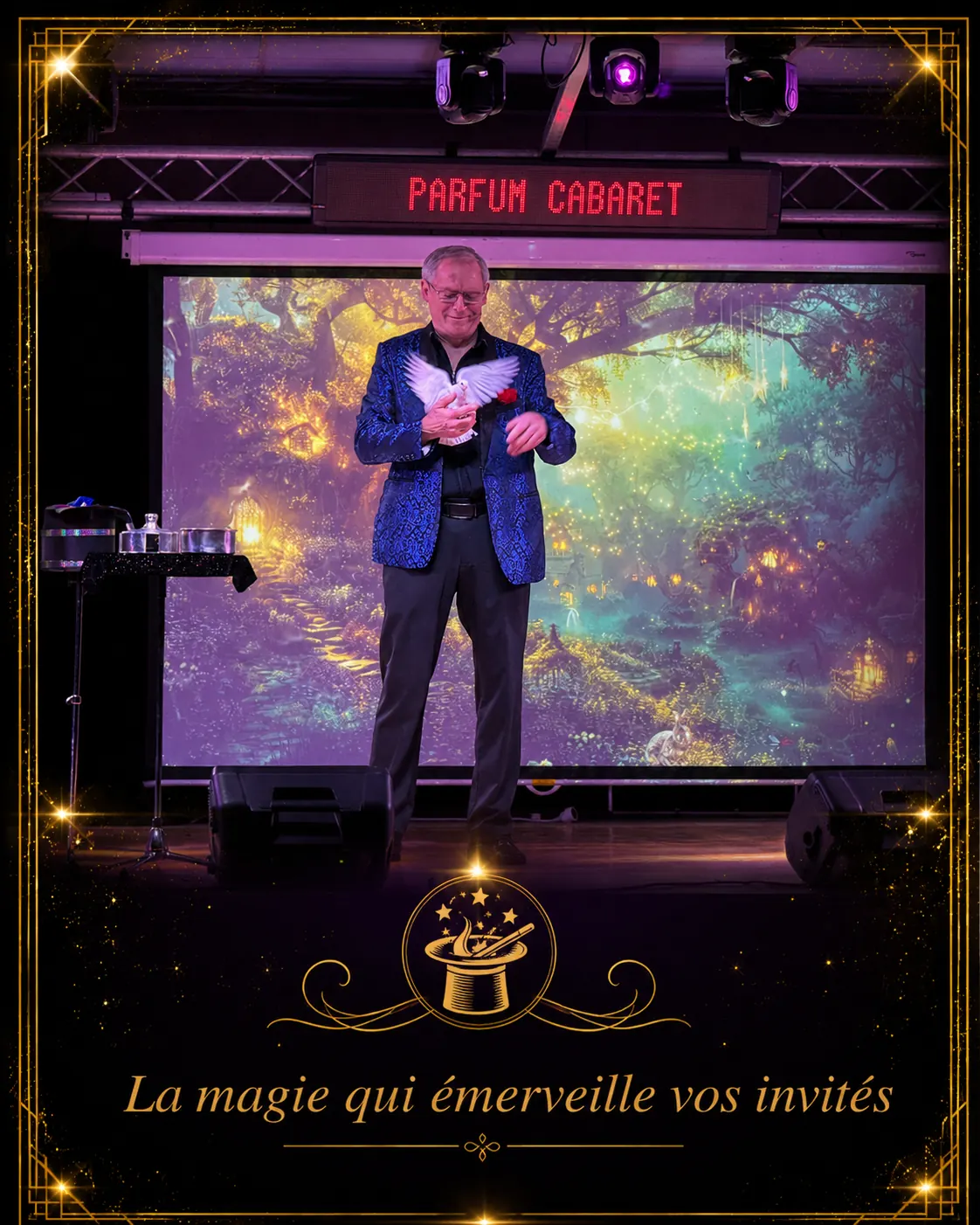 La magie qui émerveille nos invités