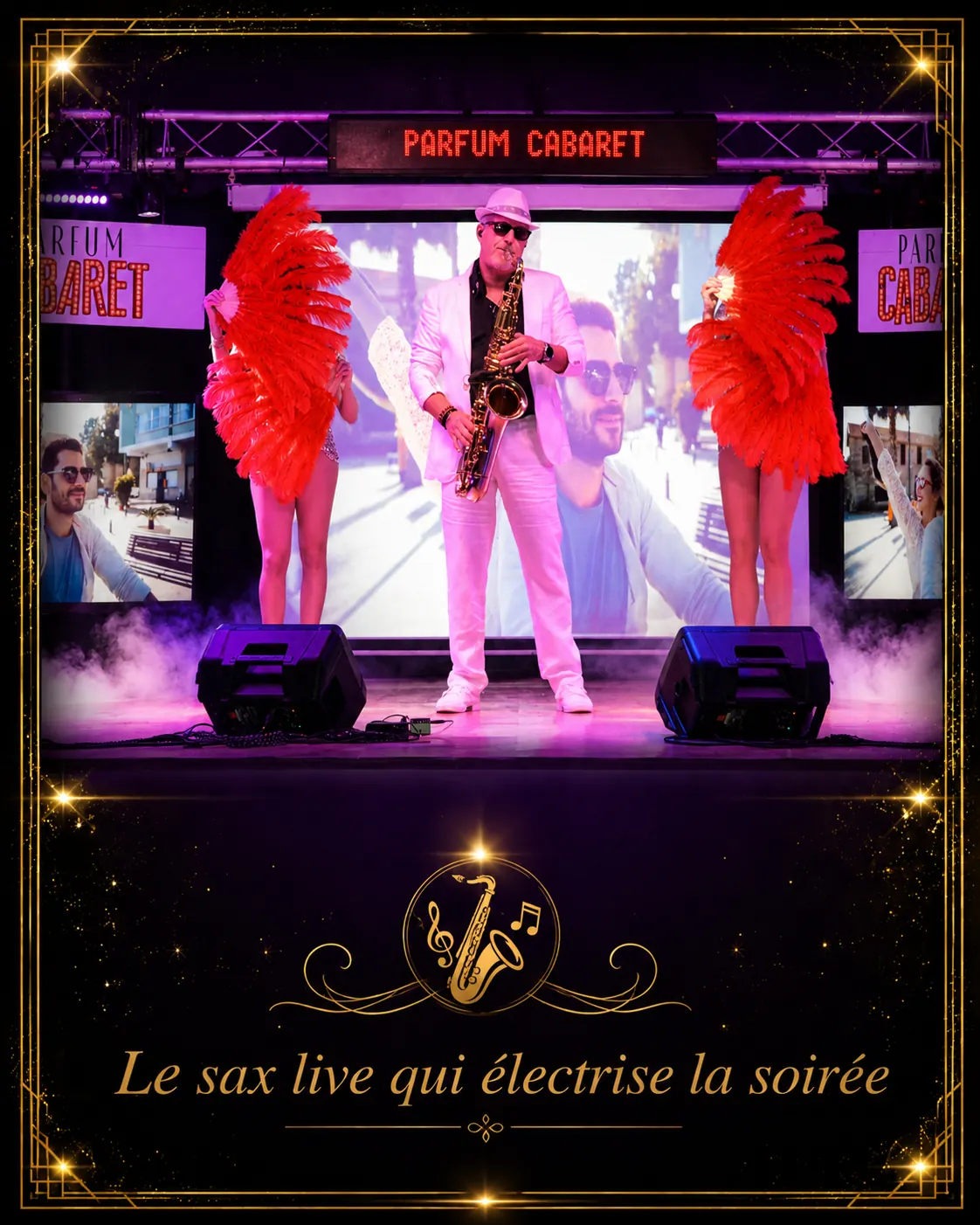 Le sax live qui électrise la soirée