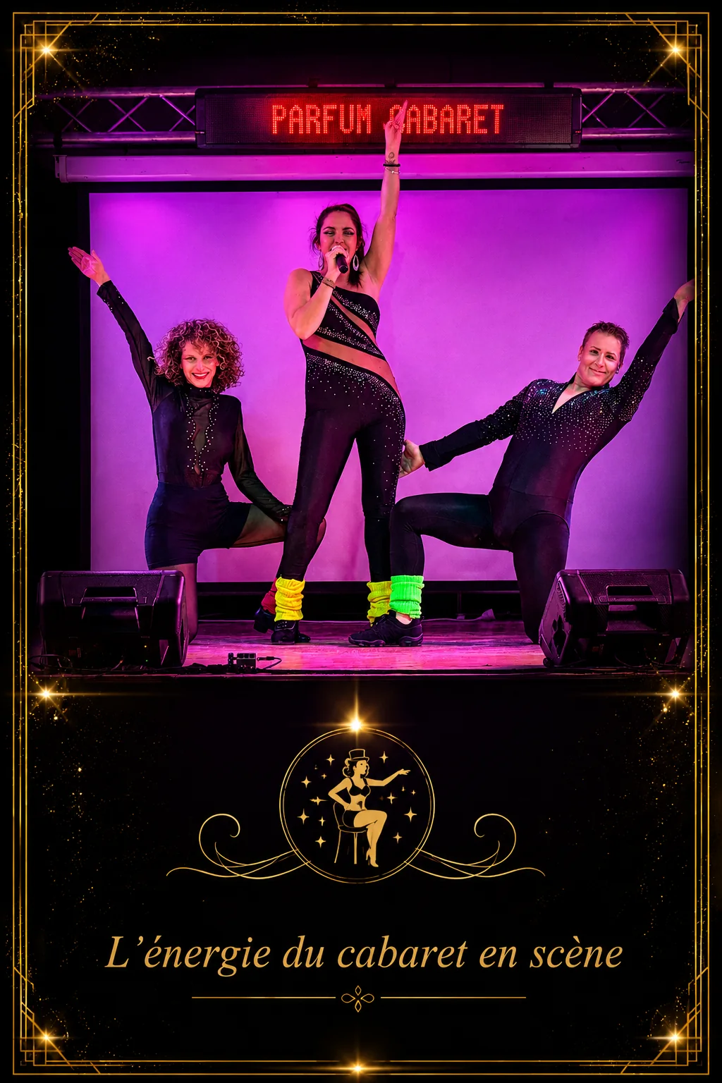 L'énergie du cabaret en scène